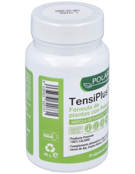 Tensiplus (Ajo+Espino Blanco) 500Mg. 30Cap