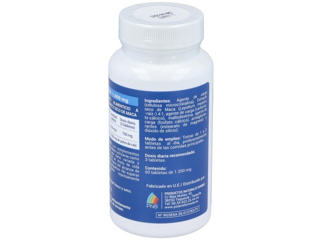 Polaris Maca 1000Mg 60 Tabletas