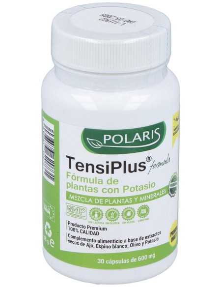 Tensiplus (Ajo+Espino Blanco) 500Mg. 30Cap