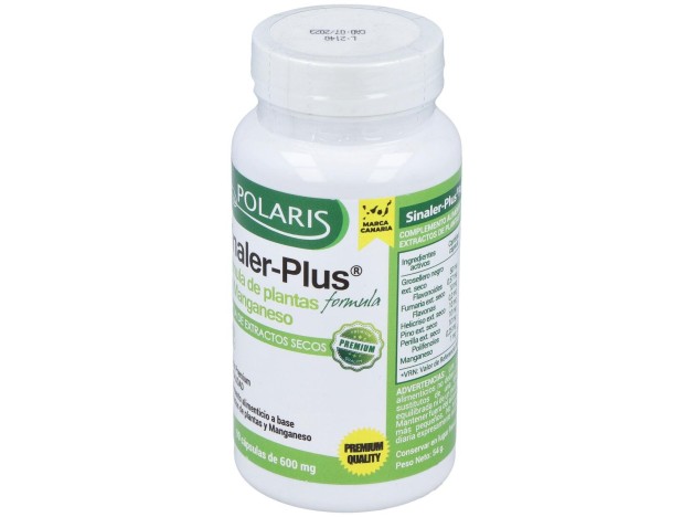 Sinaler Plus 600Mg. 90Cap.