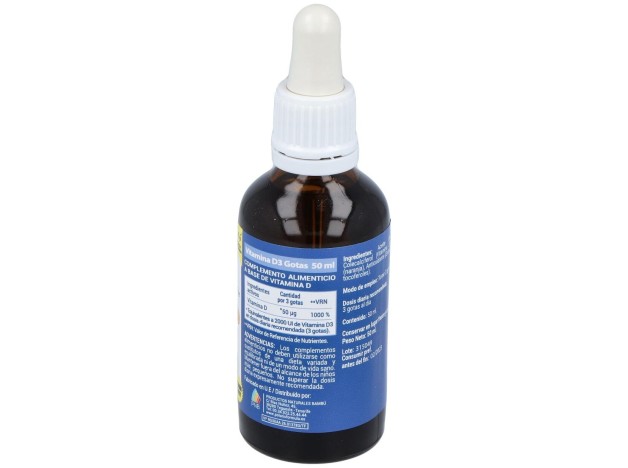 Polaris Vitamina D 3 Gotas 50Ml