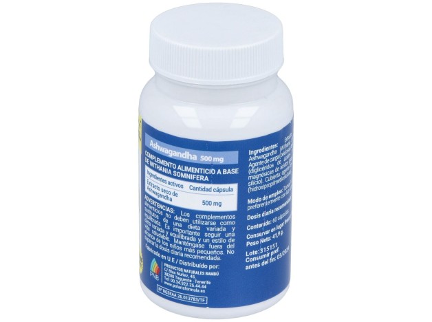 Polaris Ashwagandha 500Mg 60Caps