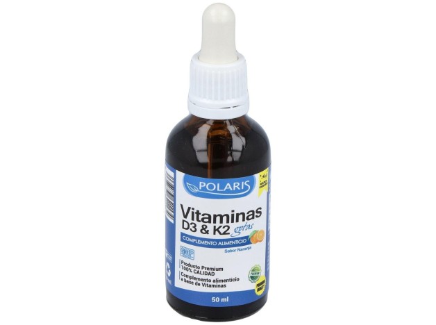 Polaris Vitamina D3-K2 Gotas 50Ml