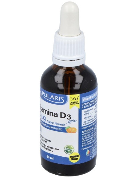 Polaris Vitamina D 3 Gotas 50Ml