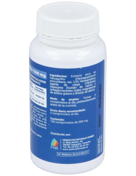 Polaris Harpagofito 1500Mg 100Comp