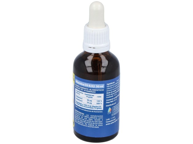 Polaris Vitamina D3-K2 Gotas 50Ml