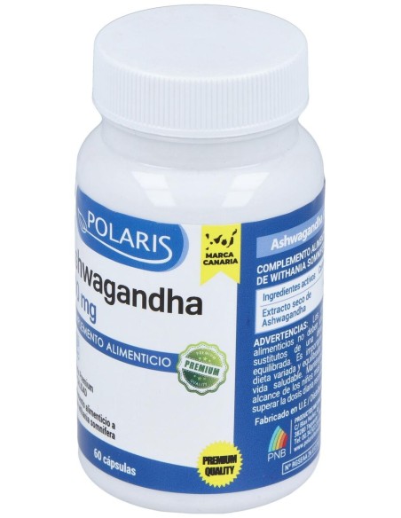 Polaris Ashwagandha 500Mg 60Caps