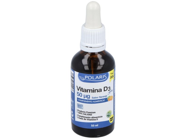 Polaris Vitamina D 3 Gotas 50Ml