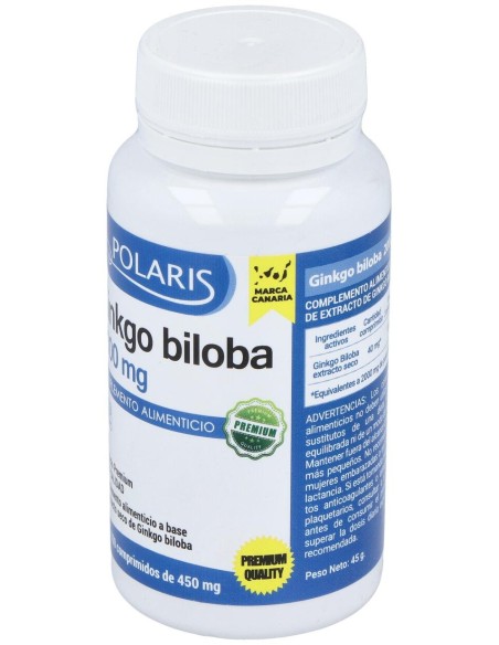 Polaris Ginkgo Biloba 2000Mg 100Comp