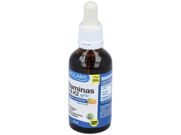 Polaris Vitamina D3-K2 Gotas 50Ml