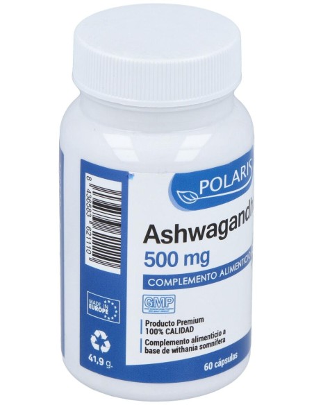 Polaris Ashwagandha 500Mg 60Caps