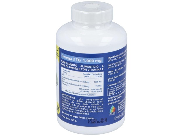 Polaris Omega 3 Tg 1000Mg 90 Perlas