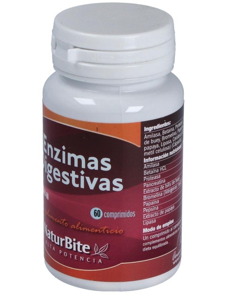 Enzimas Digestivas 60Comp.