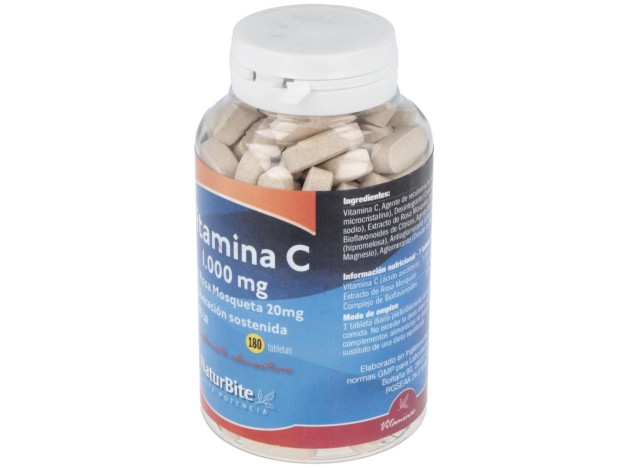 Naturbite Vitamina C Con Rosa Mosqueta 20Mg...