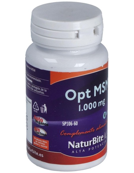 Opt Msm 1000Mg. 60Comp.