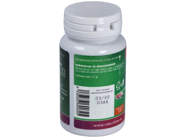 Naturbite Turmeric Curcuma 500Mg 60Caps