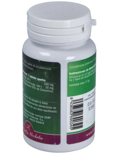 Naturbite Turmeric Curcuma 500Mg 60Caps