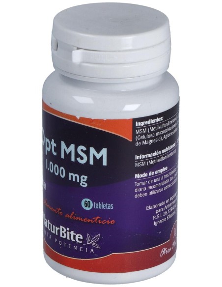 Opt Msm 1000Mg. 60Comp.