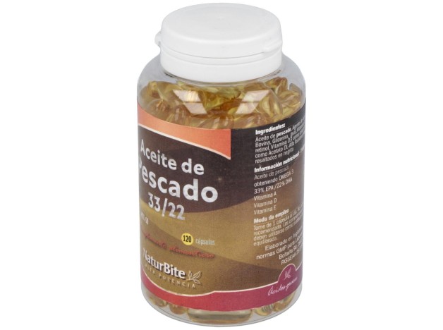 Naturbite Aceite Pescado 1000 Mg 120Caps