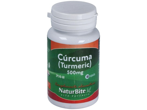 Naturbite Turmeric Curcuma 500Mg 60Caps