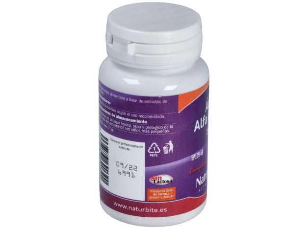Naturbite Acido Alfa Lipoico 250Mg 60Caps