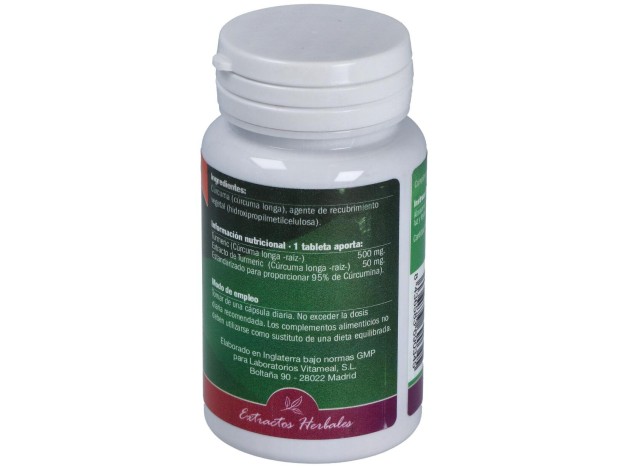 Naturbite Turmeric Curcuma 500Mg 60Caps