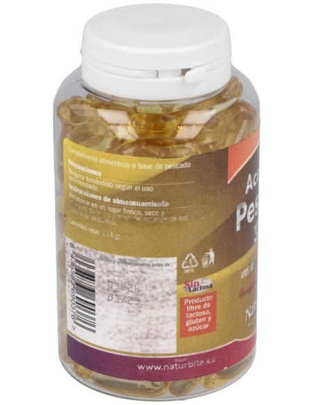 Naturbite Aceite Pescado 1000 Mg 120Caps
