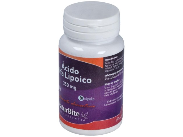 Naturbite Acido Alfa Lipoico 250Mg 60Caps