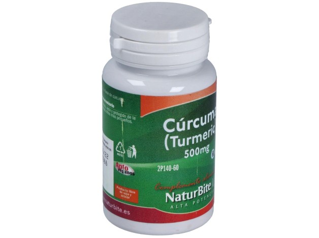 Naturbite Turmeric Curcuma 500Mg 60Caps