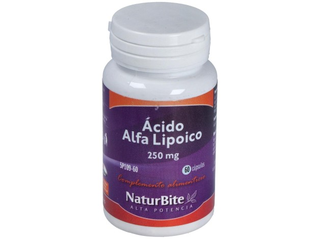 Naturbite Acido Alfa Lipoico 250Mg 60Caps