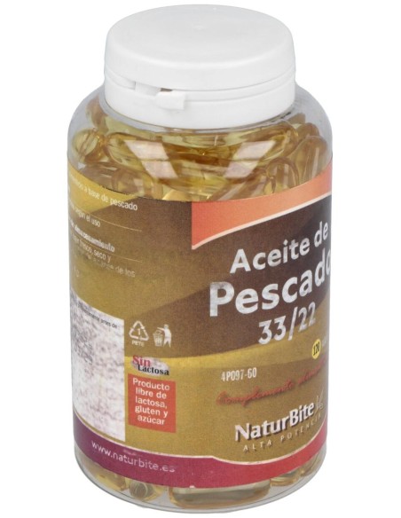 Naturbite Aceite Pescado 1000 Mg 120Caps