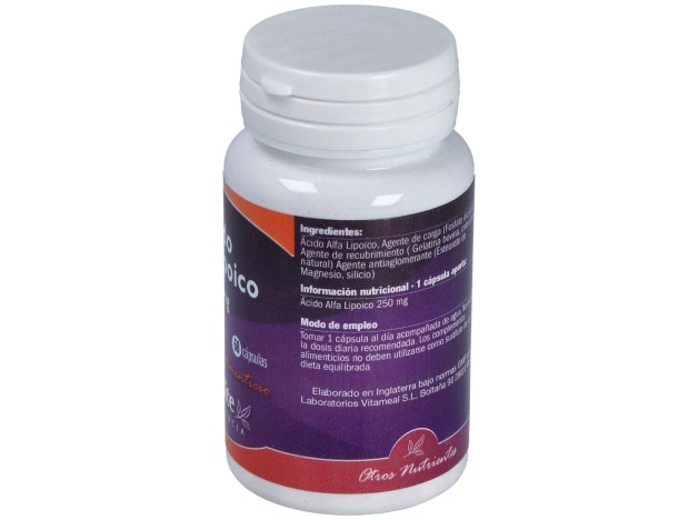 Naturbite Acido Alfa Lipoico 250Mg 60Caps