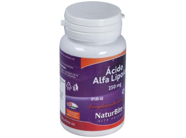 Naturbite Acido Alfa Lipoico 250Mg 60Caps