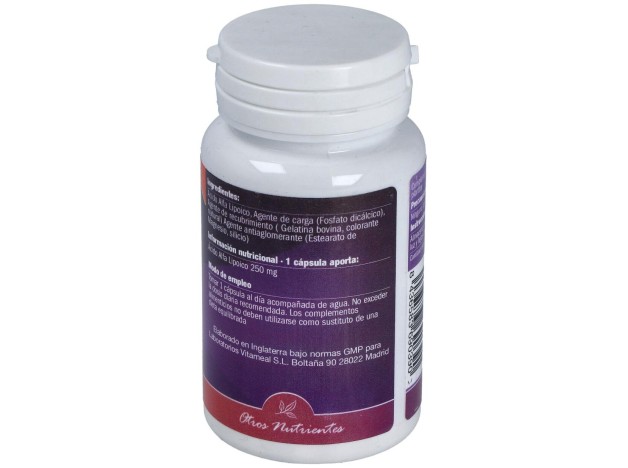 Naturbite Acido Alfa Lipoico 250Mg 60Caps