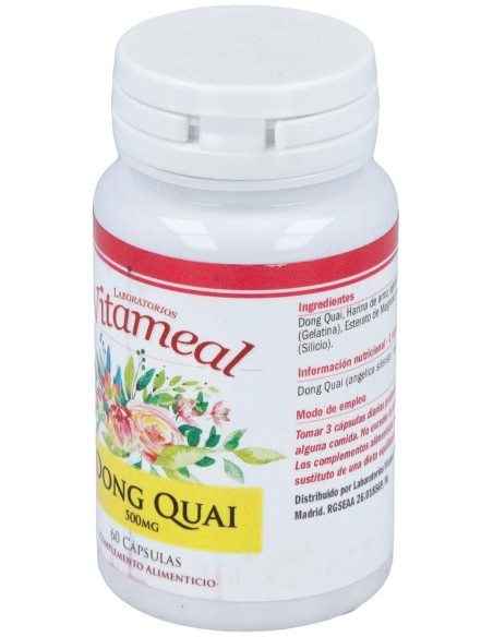 Dong Quai (Angelica Sinensis) 500Mg. 60Cap.