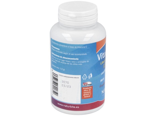 Vitamina C 1500Mg. Con Rosa Mosqueta Lib.S 90Comp.