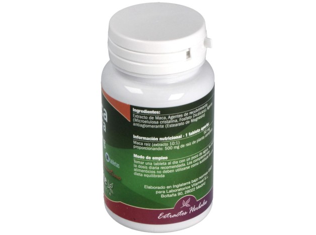 Naturbite Maca Negra Andina 500Mg 60Tabs