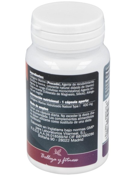Colageno Marino 400Mg. 60Cap.