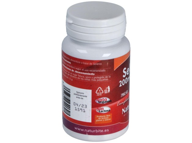 Naturbite Selenio 200Mcg + Ace 60 Tabletas