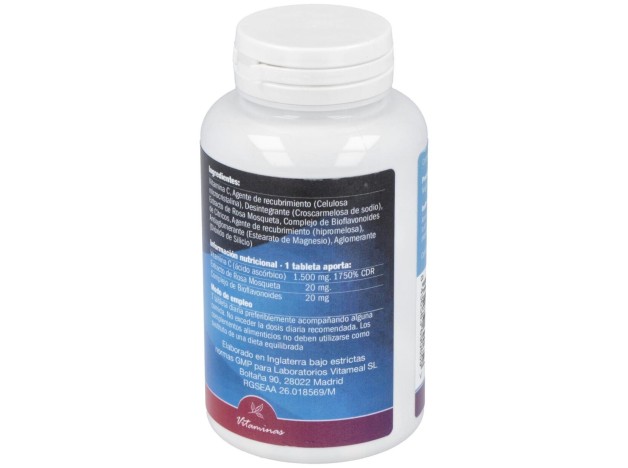 Vitamina C 1500Mg. Con Rosa Mosqueta Lib.S 90Comp.