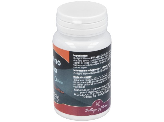 Colageno Marino 400Mg. 60Cap.