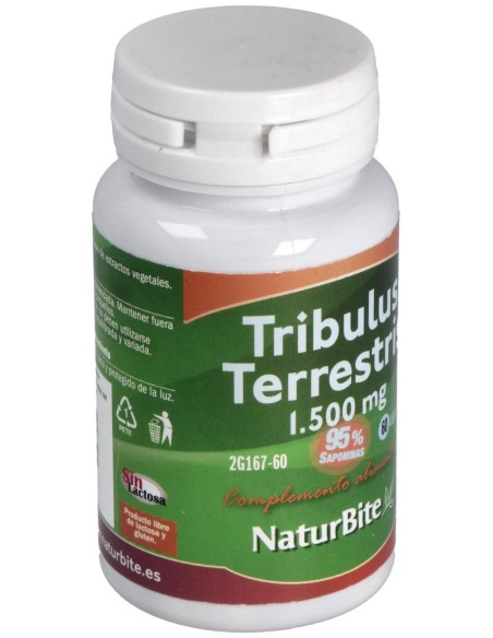 Naturbite Tribulus Terrestris 1500Mg 60Caps