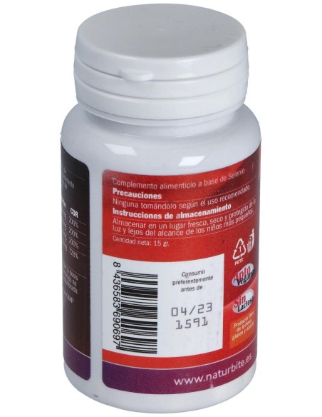 Naturbite Selenio 200Mcg + Ace 60 Tabletas