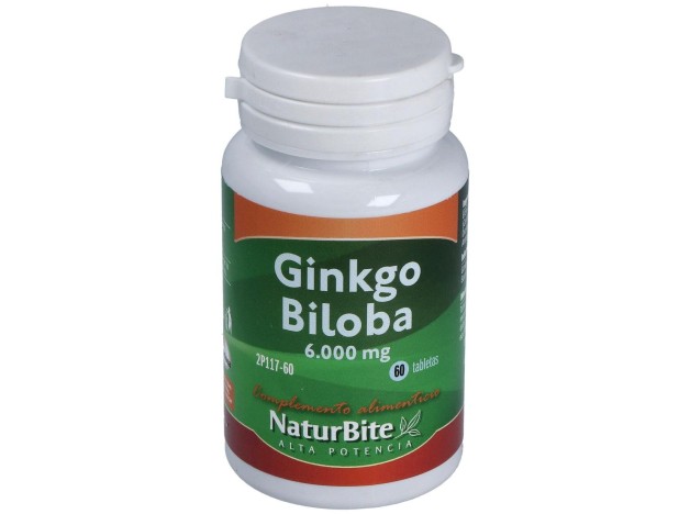 Naturbite Ginkgo Biloba 6000Mg 60Caps