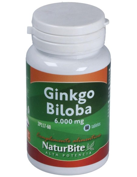 Naturbite Ginkgo Biloba 6000Mg 60Caps