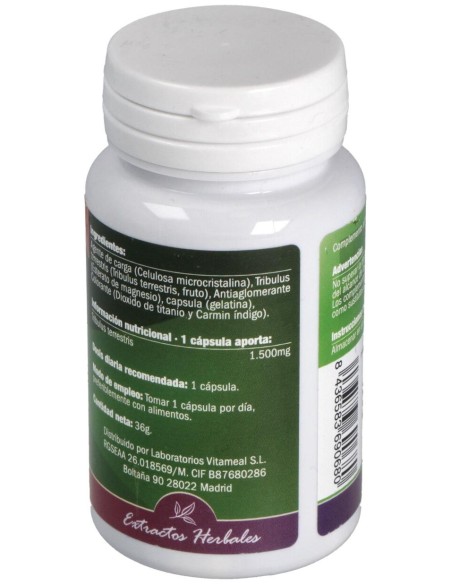 Naturbite Tribulus Terrestris 1500Mg 60Caps