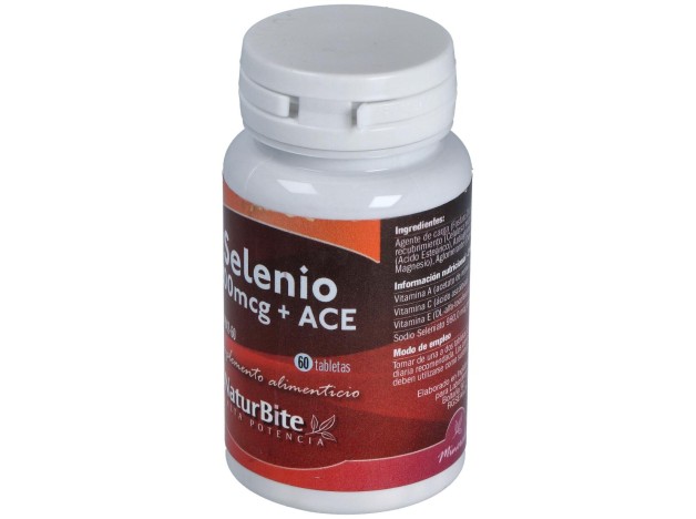 Naturbite Selenio 200Mcg + Ace 60 Tabletas
