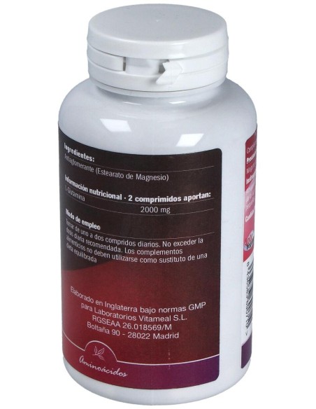 Naturbite L-Glutamina 1000Mg 60Tab