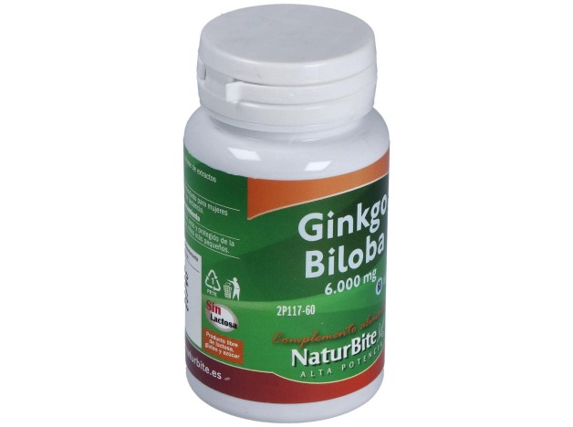 Naturbite Ginkgo Biloba 6000Mg 60Caps