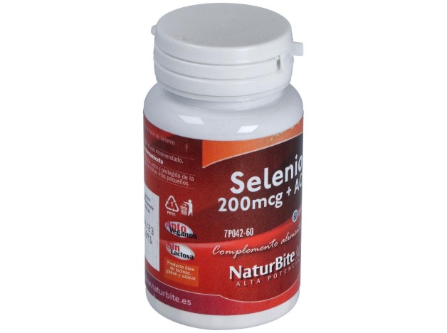 Naturbite Selenio 200Mcg + Ace 60 Tabletas